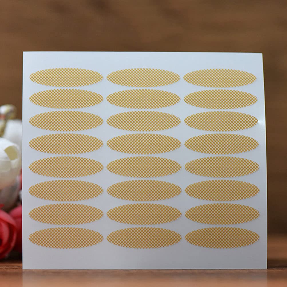 40 Sheets Clear Lace Double Eyelid Stickers - Double Sided Medical Grade Eyelid Tape for Droopy Eyelids, Natural Mesh Eye Beauty Tapes for Asian Monolid Makeup - Perfect for Daily Use, Special Occasions & Eye Contouring