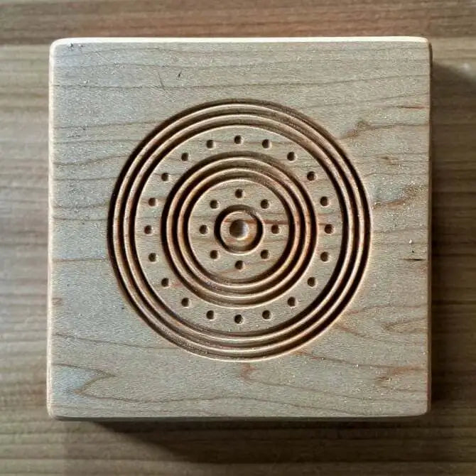 Doppio Raviolo Maple Wooden Cutting Board - Premium Kitchen Chopping Board for Meat, Cheese & Vegetables - Perfect for Home Cooking, BBQ & Entertaining