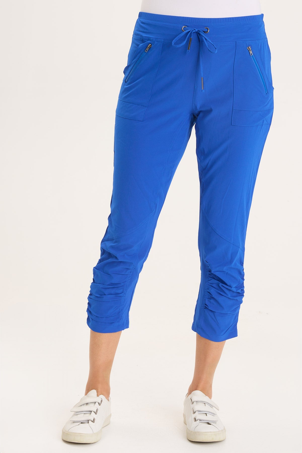 **Aksana High-Waisted Leggings for Women - Cobalt Blue - Yoga, Running & Workout - Comfortable & Stretchy**