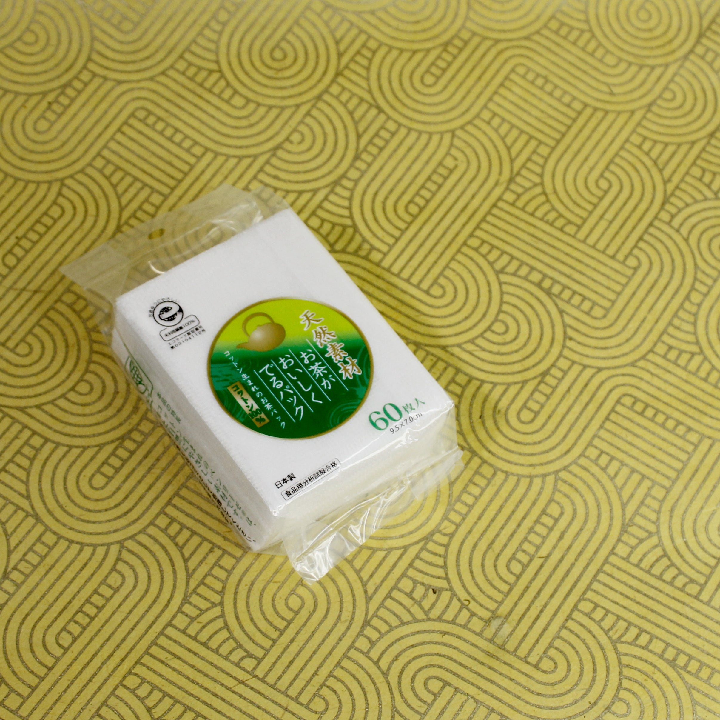 Premium Japanese Cotton Teabags - 60 Count Bulk Package for Loose Leaf Tea | Ideal for Home, Office & Tea Shop Use