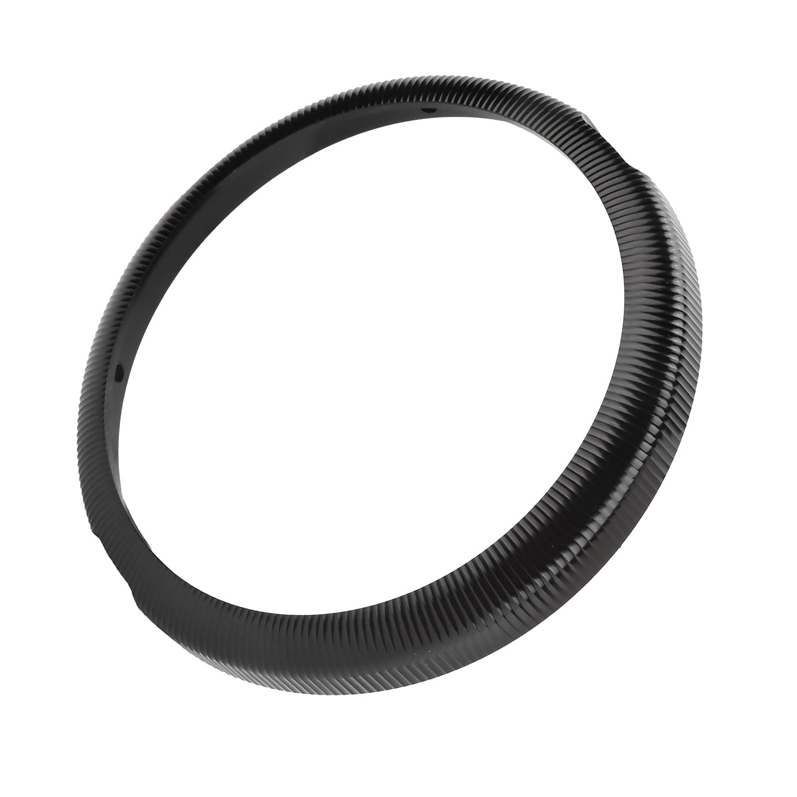 7in CNC Aluminum Alloy Motorcycle Headlight Trim Ring - Durable Headlamp Guard Visor Cover for Harley, Honda, Yamaha - Perfect for Night Riding & Off-Road Adventure Accessories