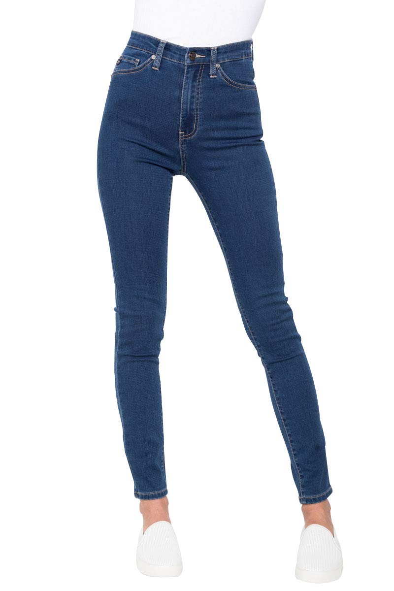 Kan Can Women's Super High Rise Super Skinny Jeans - KC5002 - Size M (9/28) - Stretch Denim Pants for Casual Wear & Night Out