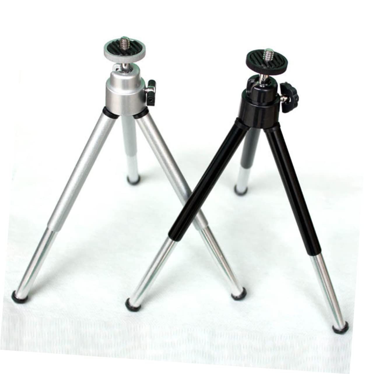 Jojofuny 8-Piece Adjustable Phone Stand Tripod Kit - 3-Position Telescopic Phone Holder for Desk, Photography & Video - Perfect for Streaming, Vlogging, and Hands-Free Viewing