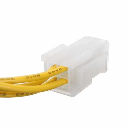ATX PSU 20Pin to 8Pin PCIe & 4Pin CPU Power Adapter Cable for EXP GDC - GPU External Graphics Dock & Mining Rig Power Supply Solution