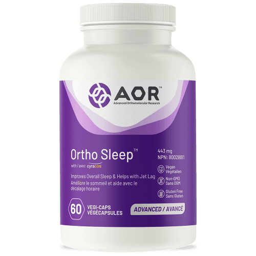 AOR Ortho Sleep Supplement - 60 Capsules for Better Sleep & Relaxation | Supports Restful Nights & Stress Relief