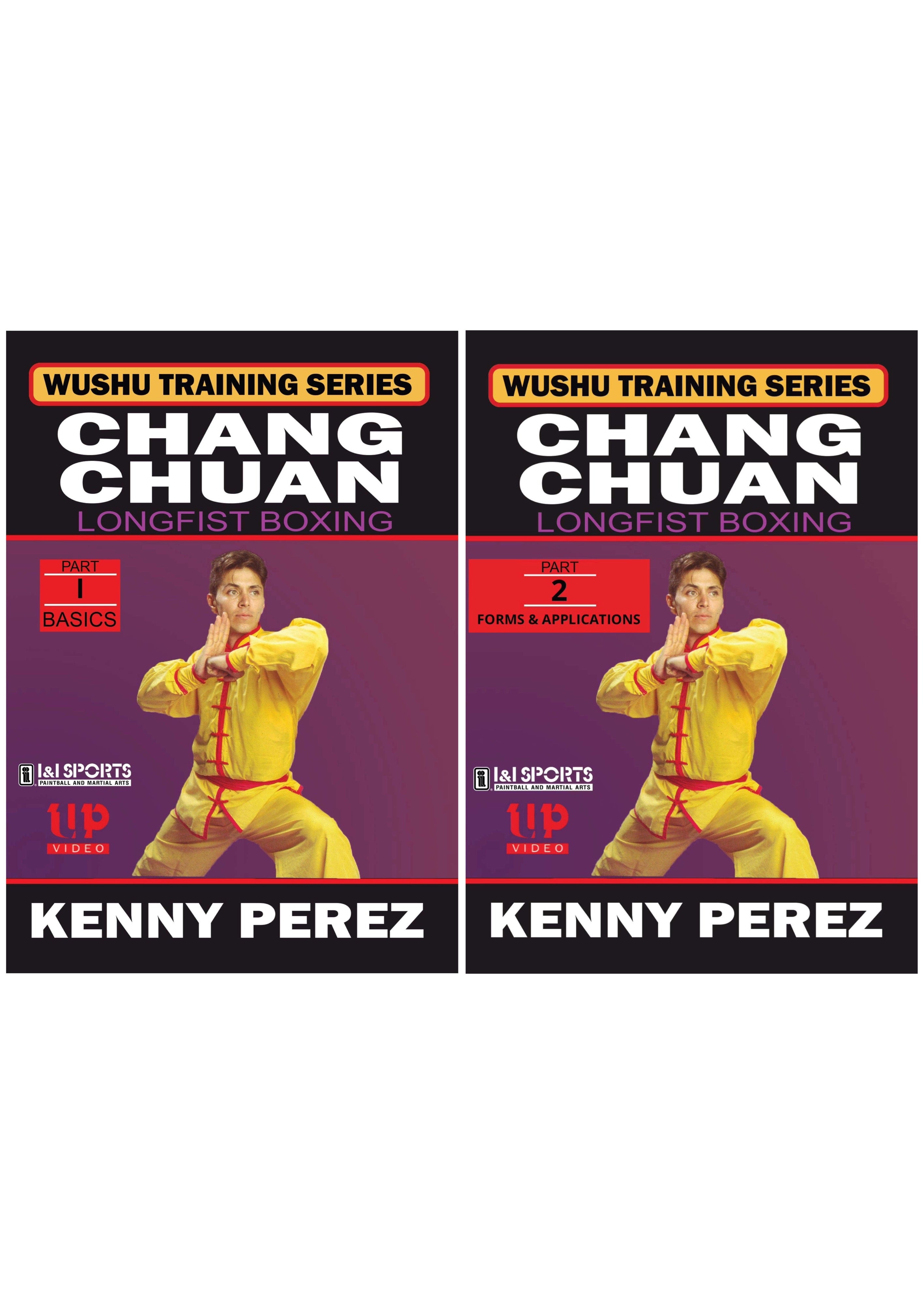 Kenny Perez Chang Chuan Long Fist Boxing 2 DVD Set - Learn Traditional Chinese Martial Arts for Self-Defense & Fitness Training