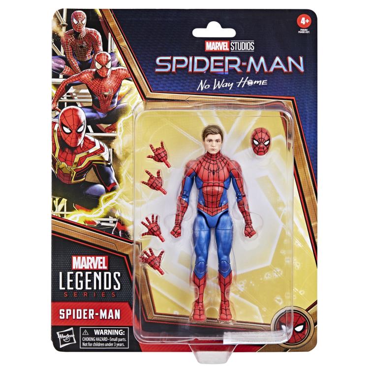 Spider-Man: No Way Home Marvel Legends Final Suit Action Figure - Collectible Toy for Marvel Fans, Superhero Display & Gift for Kids