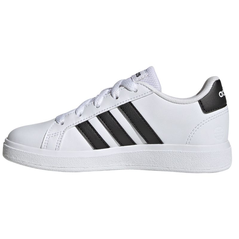 Adidas Grand Court 2.0 Kids Sneakers - Comfortable Casual Shoes for Boys & Girls - Perfect for School, Play & Everyday Wear