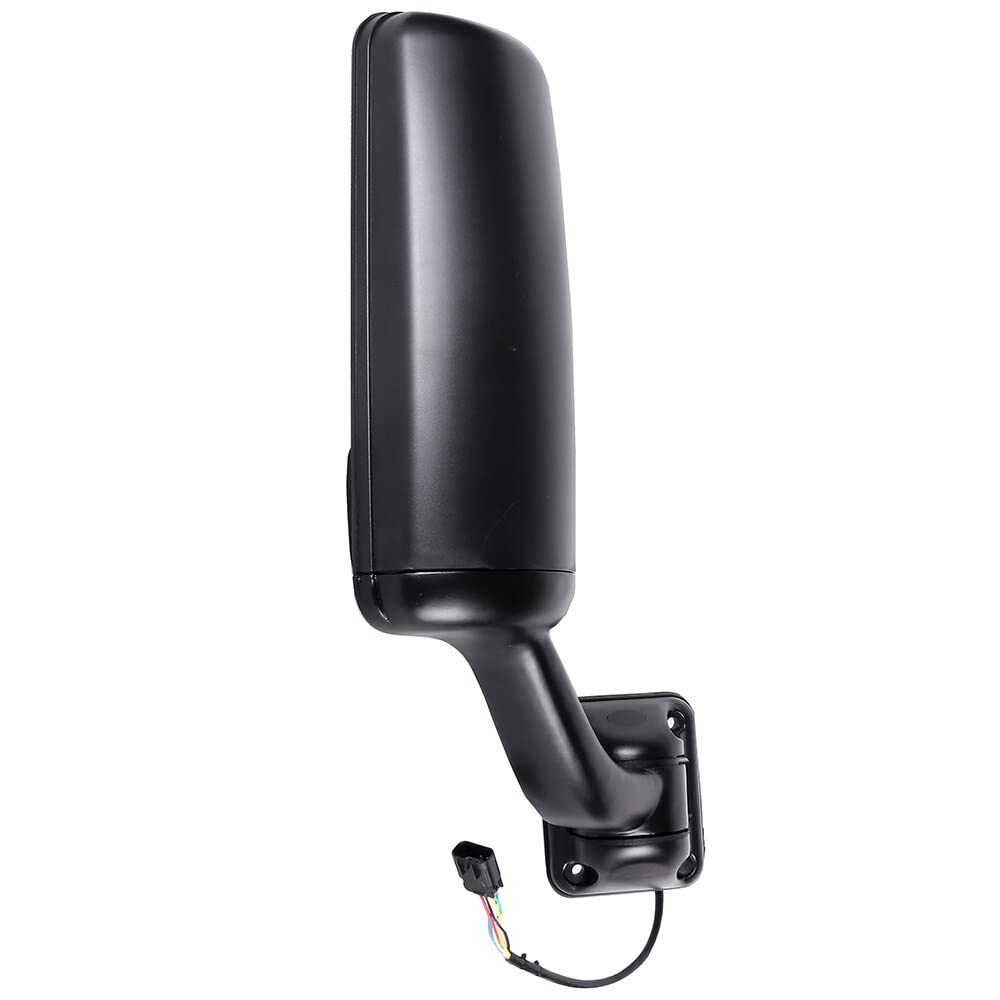 SCITOO Power Heated Towing Mirror - Right Passenger Side for Freightliner Cascadia 2008-2016 (Black, OEM A2261257005) | Durable Truck Exterior Rear View Mirror for Safe Driving in All Weather Conditions