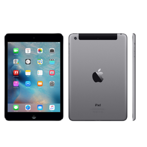 Apple iPad Mini 4 128GB Space Gray - Wi-Fi + Cellular Unlocked Tablet for Work, Travel & Entertainment | Portable iOS Device for Business, Gaming & Streaming