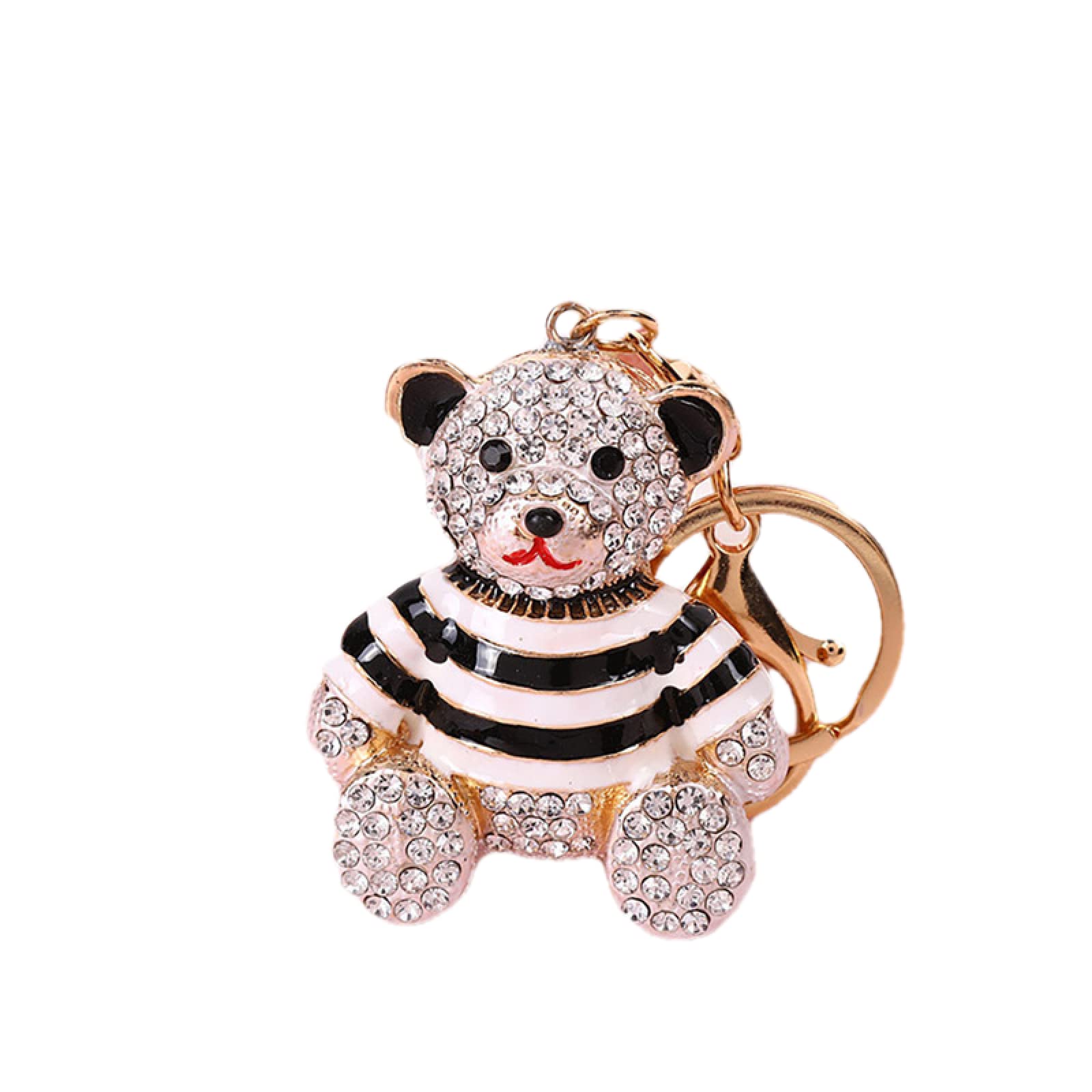 2 Pcs MISHAER Cute Keychain Set - Fashion Car Key Ring Pendant, Personalized Friendship Gift for Women & Men - Perfect for Gifts, Home, Office & Travel Accessories