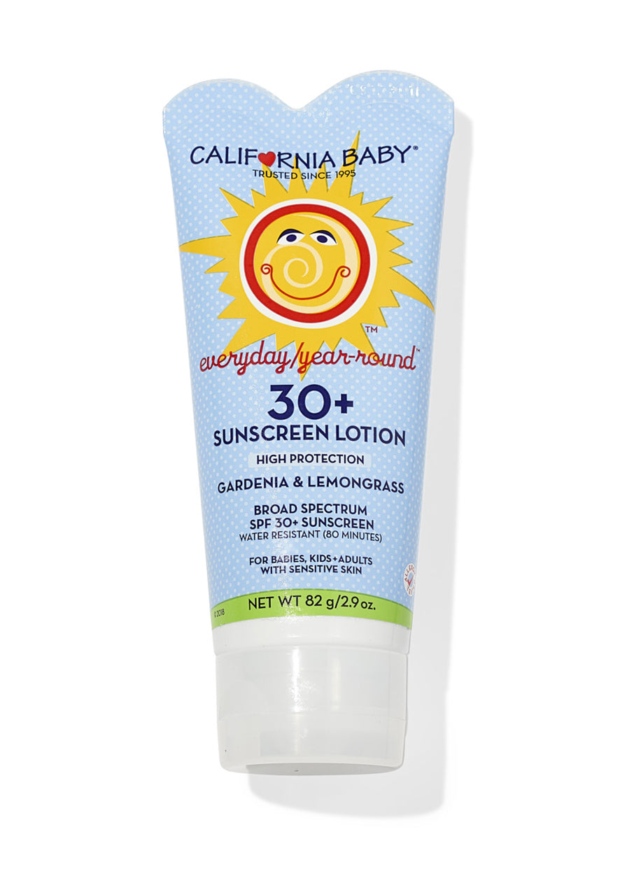 Everyday/Year Round™ Broad Spectrum SPF 30+ Sunscreen Lotion - Lightweight, Non-Greasy Formula for Daily Face & Body Protection - Perfect for Outdoor Activities, Beach & Work