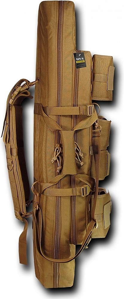 RAPDOM Tactical Single Rifle Gun Case - Durable Waterproof Protective Rifle Bag for Hunting, Shooting Range & Outdoor Adventures | Fits AR-15, Shotgun & More