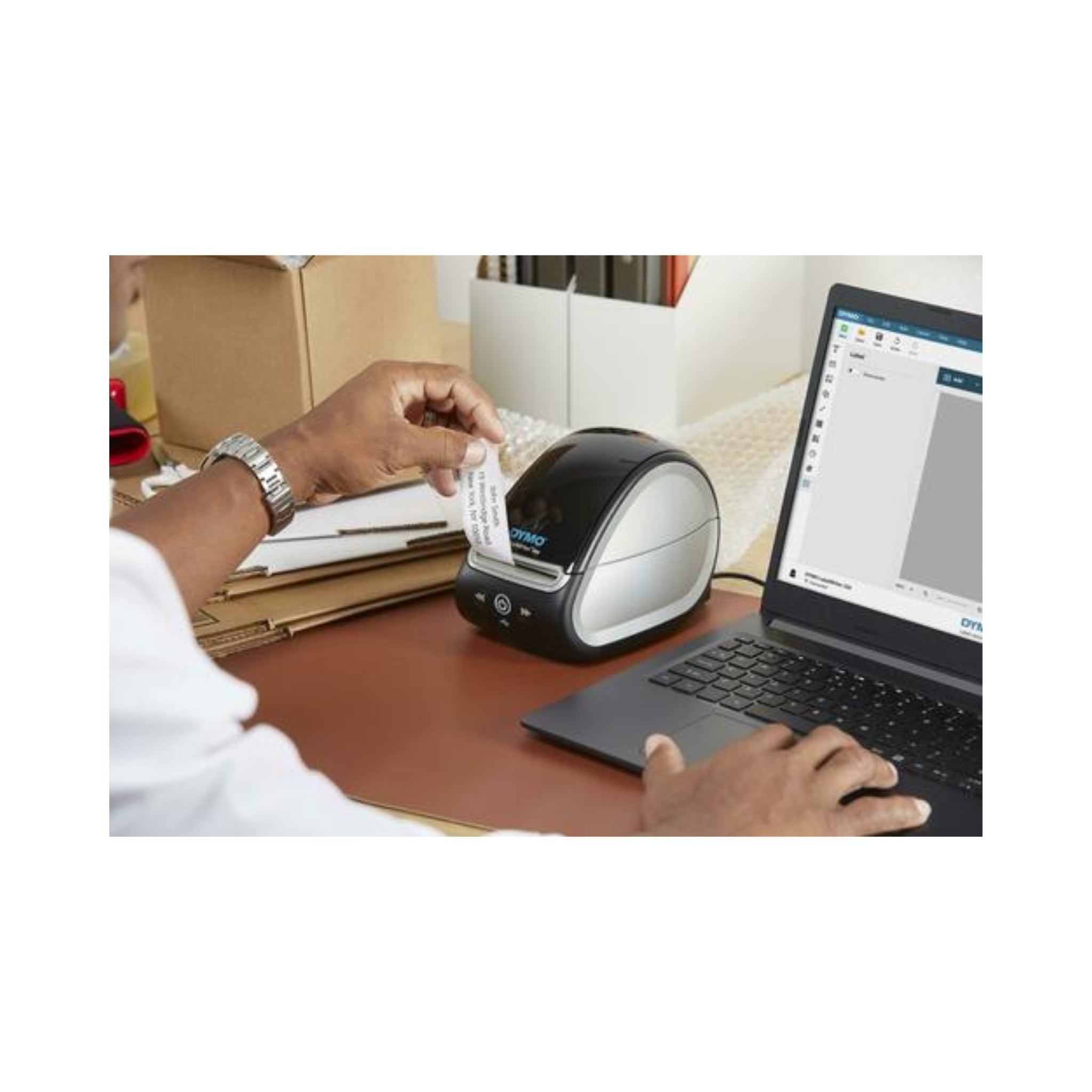 DYMO LabelWriter 550 Label Printer - High-Speed Thermal Shipping Label Printer for Home & Office Use - Perfect for Amazon FBA, eBay, Etsy Sellers & Small Businesses
