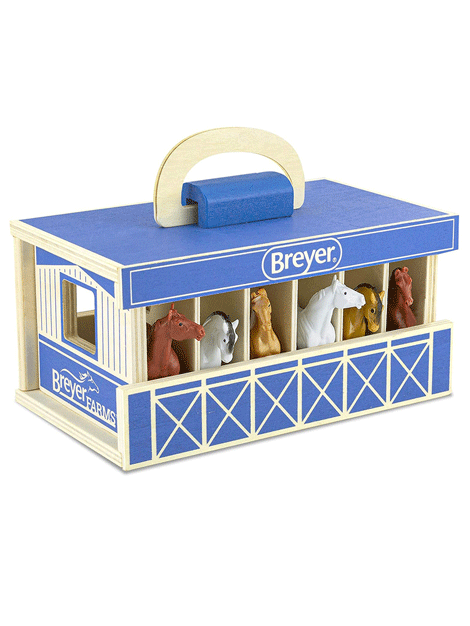 Breyer Farm Horse Carry Case - Durable Storage & Travel Carrier for Model Horses | Perfect for Play, Collecting & Transporting to Shows