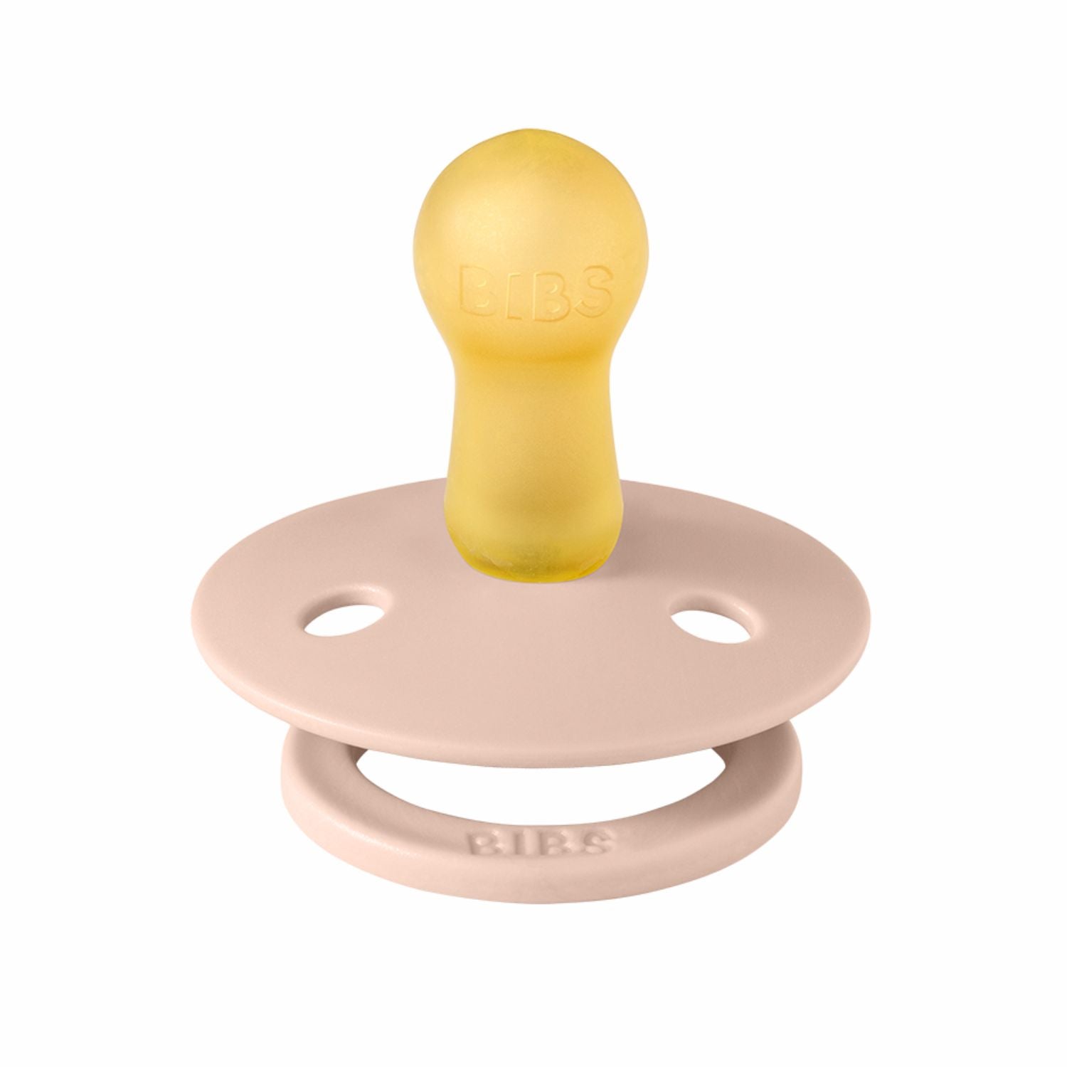 2 Pack Baby Pacifier Set - Ivory & Blush | Soothing & Safe for Newborns | Perfect for Daycare, Travel & Sleep Comfort