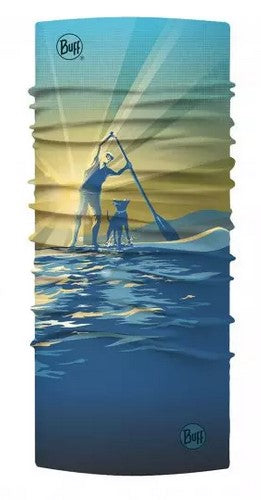 BUFF Original Peaceful Paddlers - UV Protection & Moisture Wicking Headwear for Kayaking, Canoeing & Outdoor Adventures