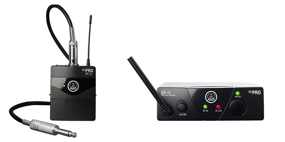 AKG Pro Audio Wireless Microphone System with Transmitters - Professional Grade for Live Performances, Studio Recording & Public Speaking (Black, Model 3348H00120) | Ideal for Musicians, Podcasters & Presenters