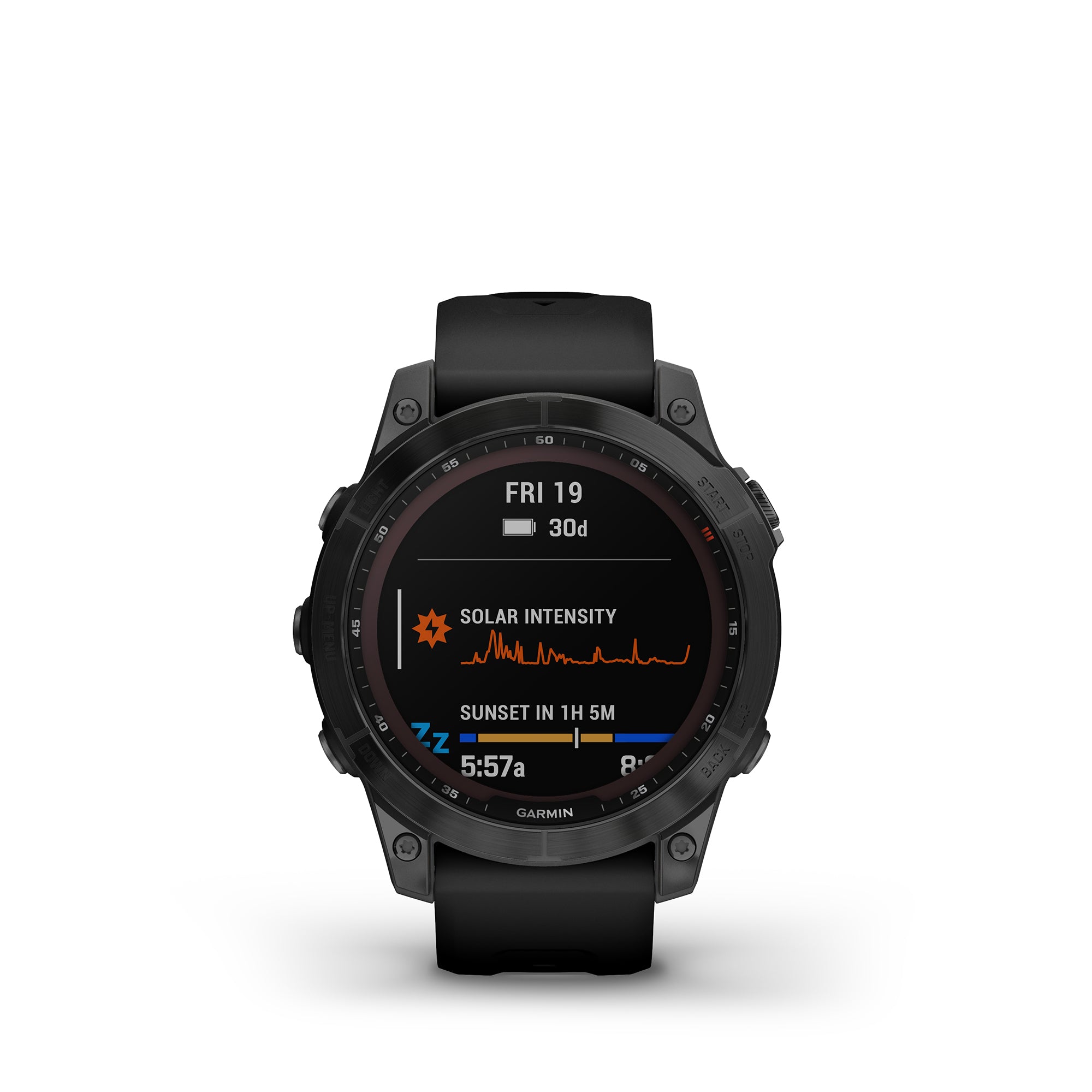 Garmin Fenix 7 Sapphire Solar - Premium Solar-Powered GPS Smartwatch with Advanced Health Monitoring for Outdoor & Fitness Activities
