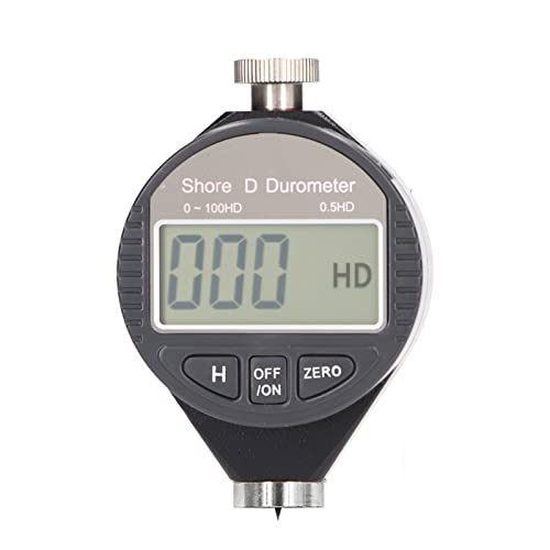 Digital Hardness Tester for Alloy Steel & Leather - Portable Rockwell Hardness Meter | Perfect for Metalworking, Leather Crafting & Quality Control in Workshops