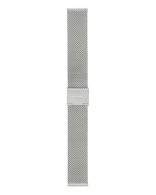 Mondaine Light Steel Mesh Bracelet 22mm - Swiss Made Minimalist Watch Band for Men & Women - Perfect for Business, Casual & Everyday Wear