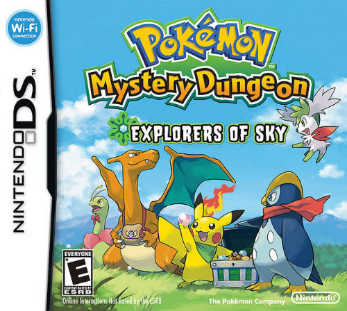 Pokemon Mystery Dungeon: Explorers of Sky - Nintendo DS Adventure Game for Kids & Adults | Perfect for RPG Fans & Pokemon Collectors | Great for Travel & Family Game Nights