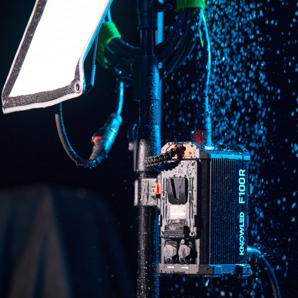 Godox KNOWLED F100R RGB Flexible LED Light Mat (1x2ft) - Perfect for Photography, Videography, and Studio Lighting