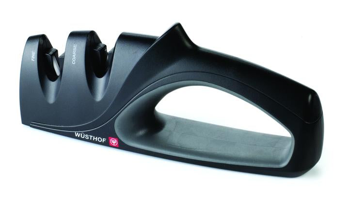 2 Stage Knife Sharpener - Professional Kitchen Knife Sharpening Tool for Home & Outdoor Use | Perfect for Chefs, Camping, and Everyday Cooking