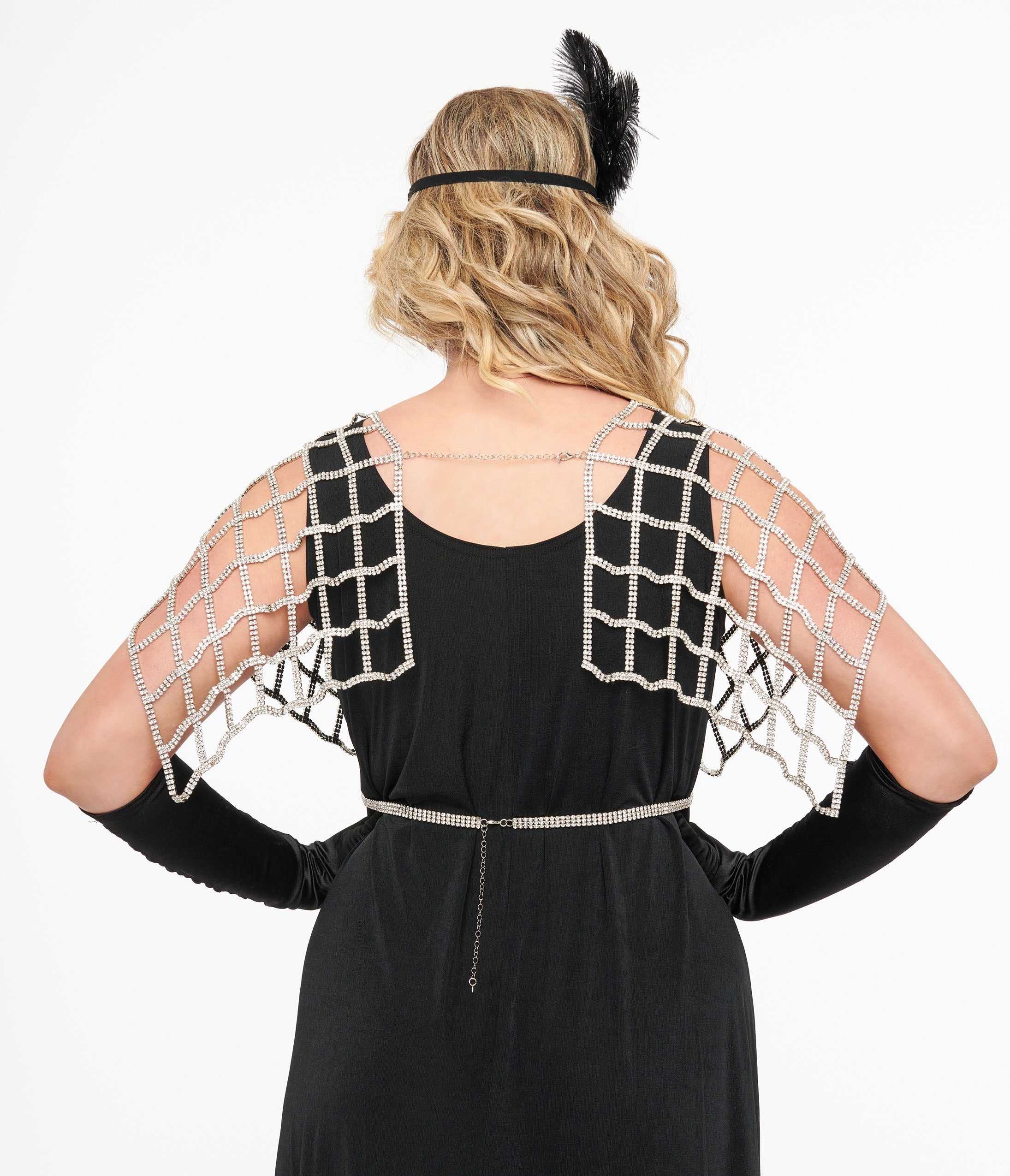 Sparkling Silver Rhinestone Top for Women - Elegant Party & Evening Wear - Perfect for Weddings, Prom, and Special Occasions