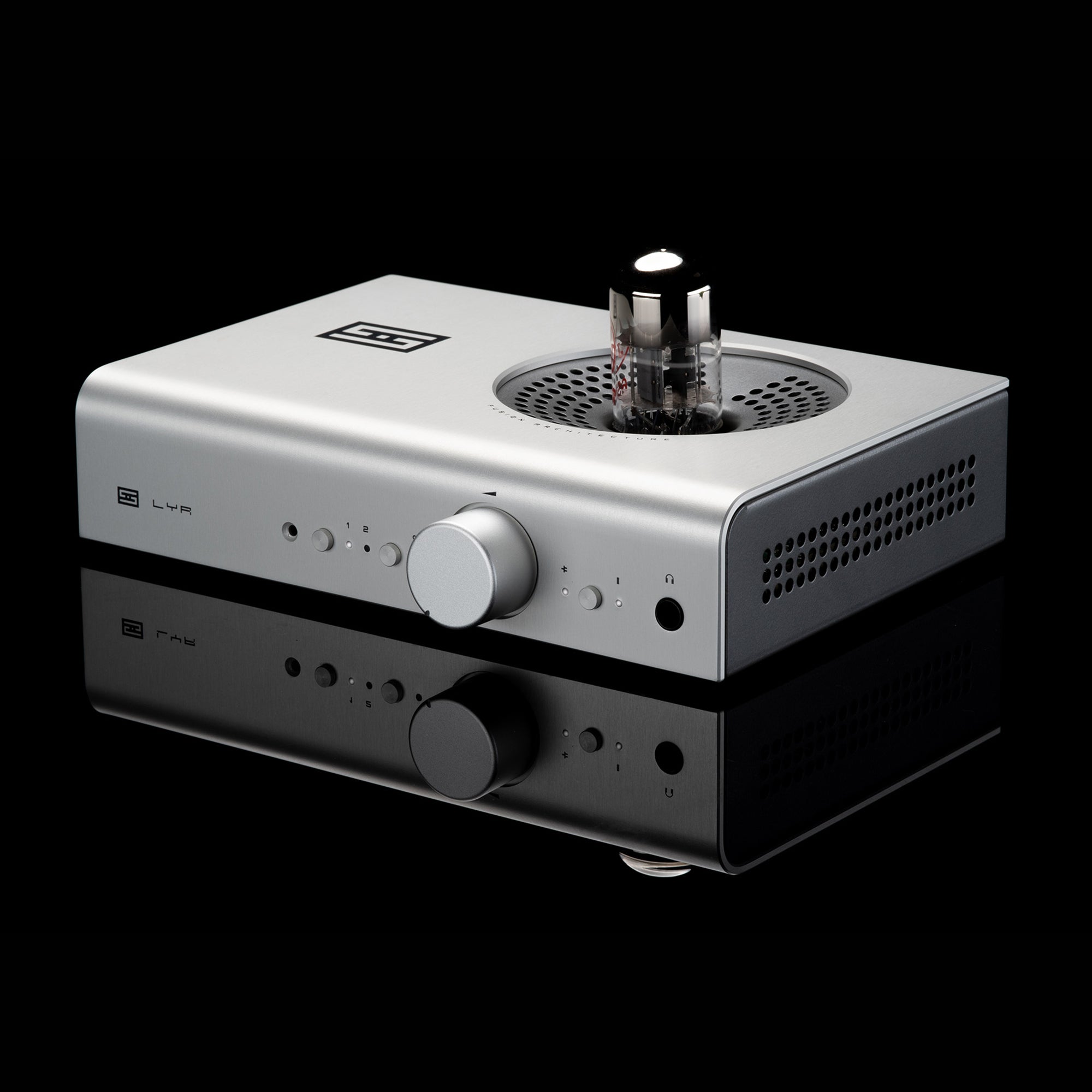 Schiit Audio Lyr+ Hybrid Tube Headphone Amp - High-End Audio Amplifier for Home & Studio Use