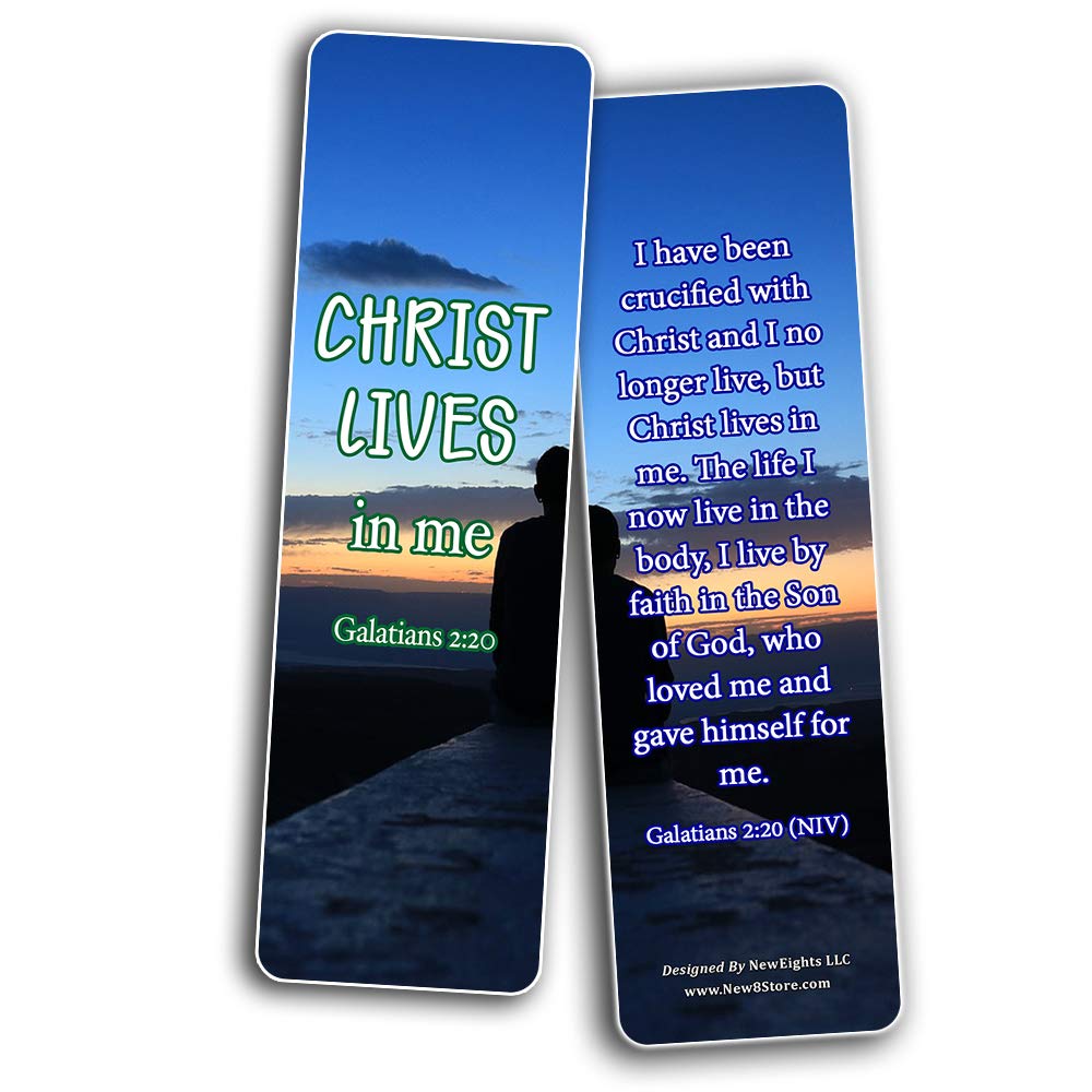 God's Love Scripture Bookmarks - 30 Pack Bible Verses for Study & Gifts
