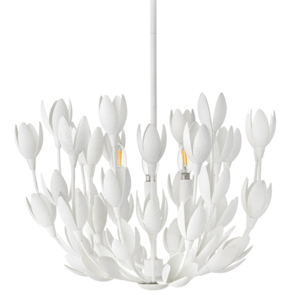 Magnolia Convertible Semi Flush Mount Ceiling Light - Modern Farmhouse Lighting Fixture for Bedroom, Living Room, Kitchen & Hallway