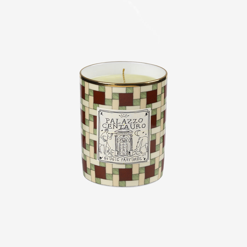 Ginori 1735 Profumi Luchino Scented Candle - Palazzo Centauro Luxury Home Fragrance for Living Room, Bedroom & Bathroom Decor