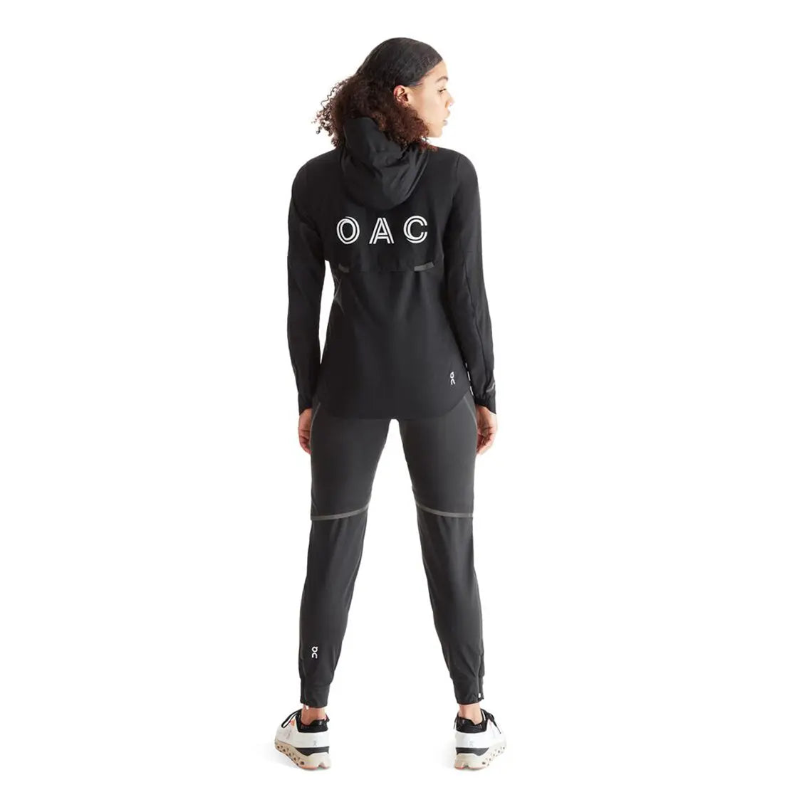 Women's On Running OAC Weatherproof Jacket - Lightweight Waterproof Windbreaker for Outdoor Running & Hiking (Black) | Perfect for Trail Running, Jogging & Travel