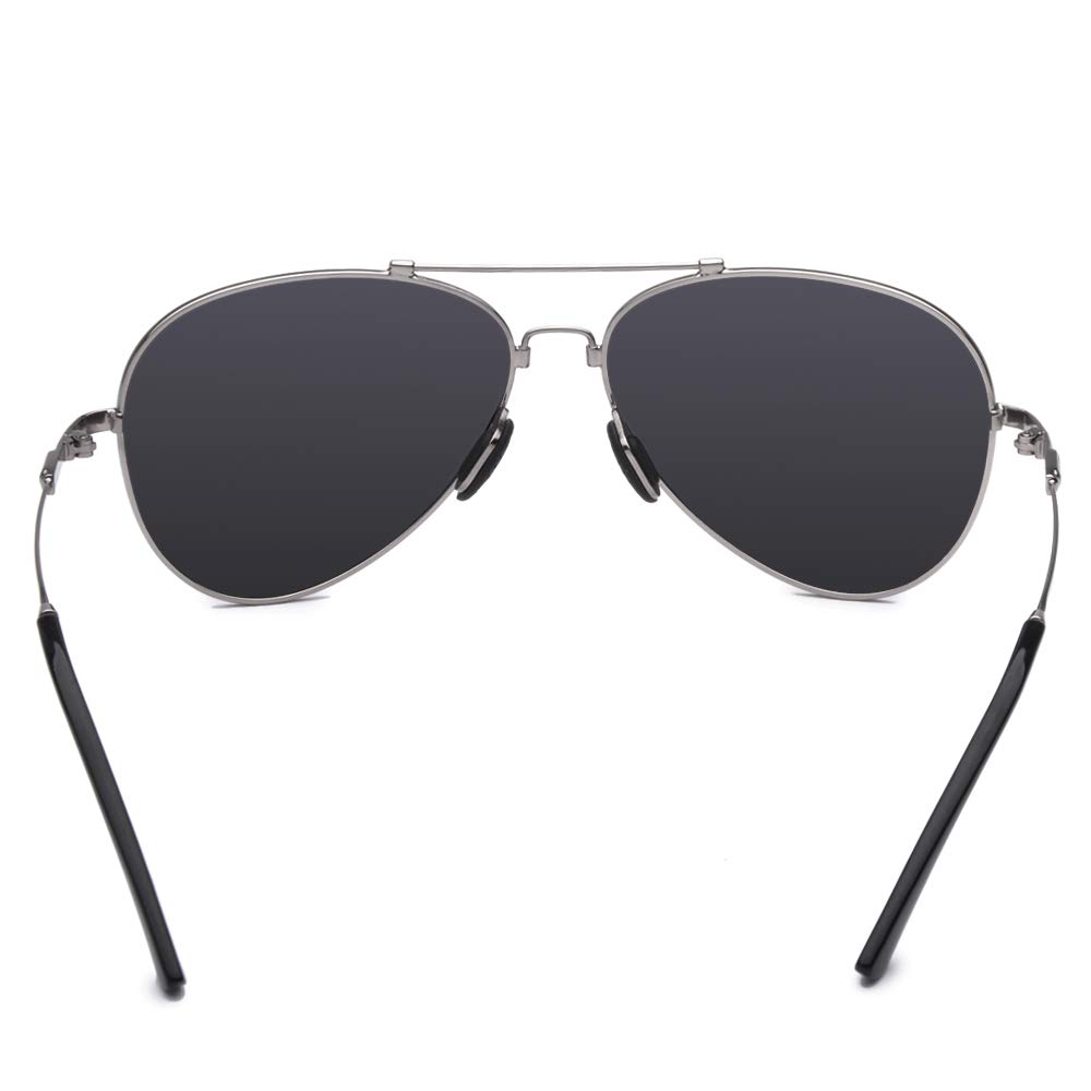 Polarized Sunglasses for Men & Women - Gray Tinted Myopia Glasses for Outdoor Sports