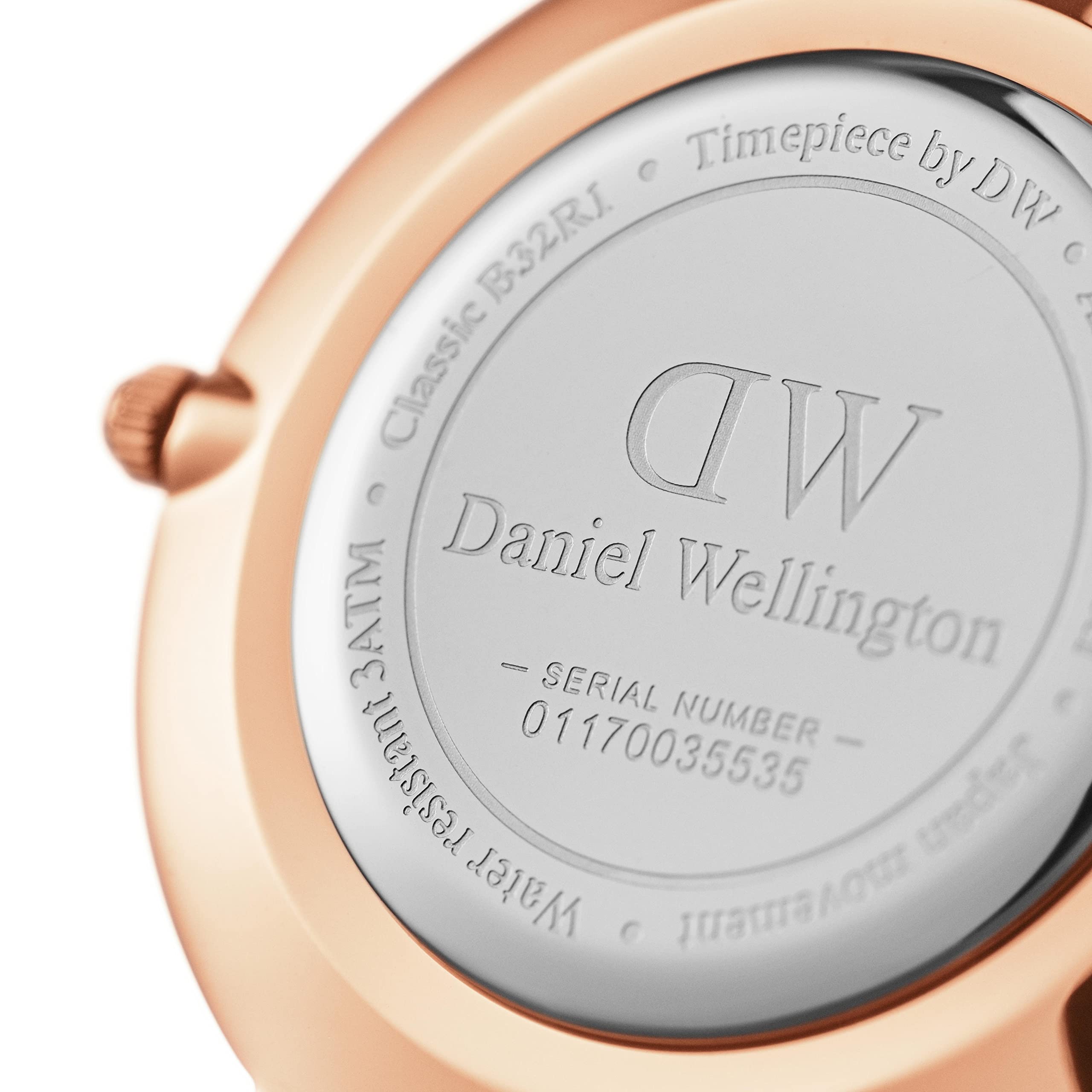 Daniel Wellington Women's Rose Gold Petite Melrose Watch DW00100163 - Elegant & Minimalist Watch for Everyday Wear, Office, and Special Occasions