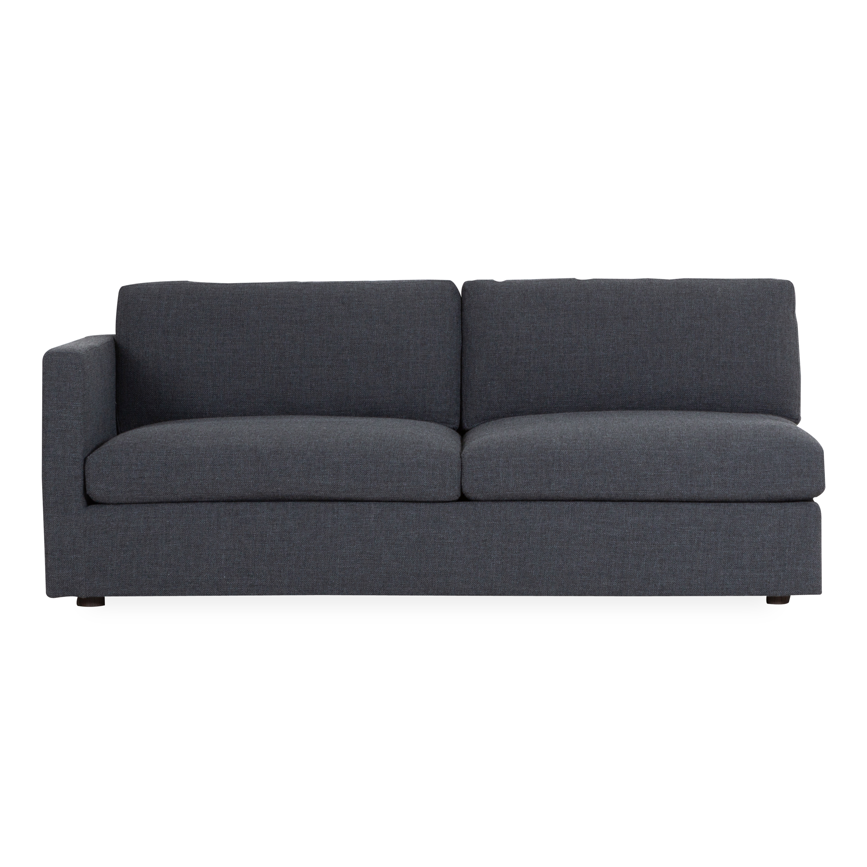 Kore Track Arm Modular Sectional Sofa - Modern L-Shaped Couch with Reversible Chaise for Living Room, Family Room & Home Theater