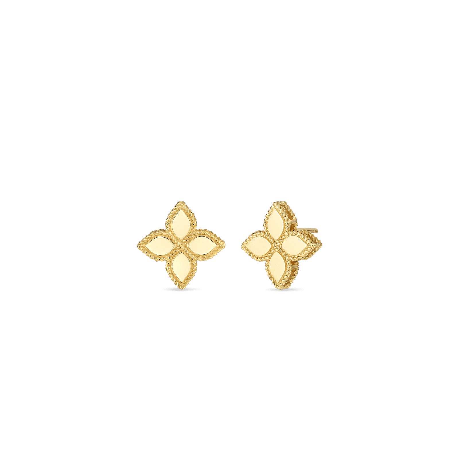 Princess Flower Medium Stud Earrings – Elegant & Dainty Jewelry for Women – Perfect for Weddings, Parties & Everyday Wear