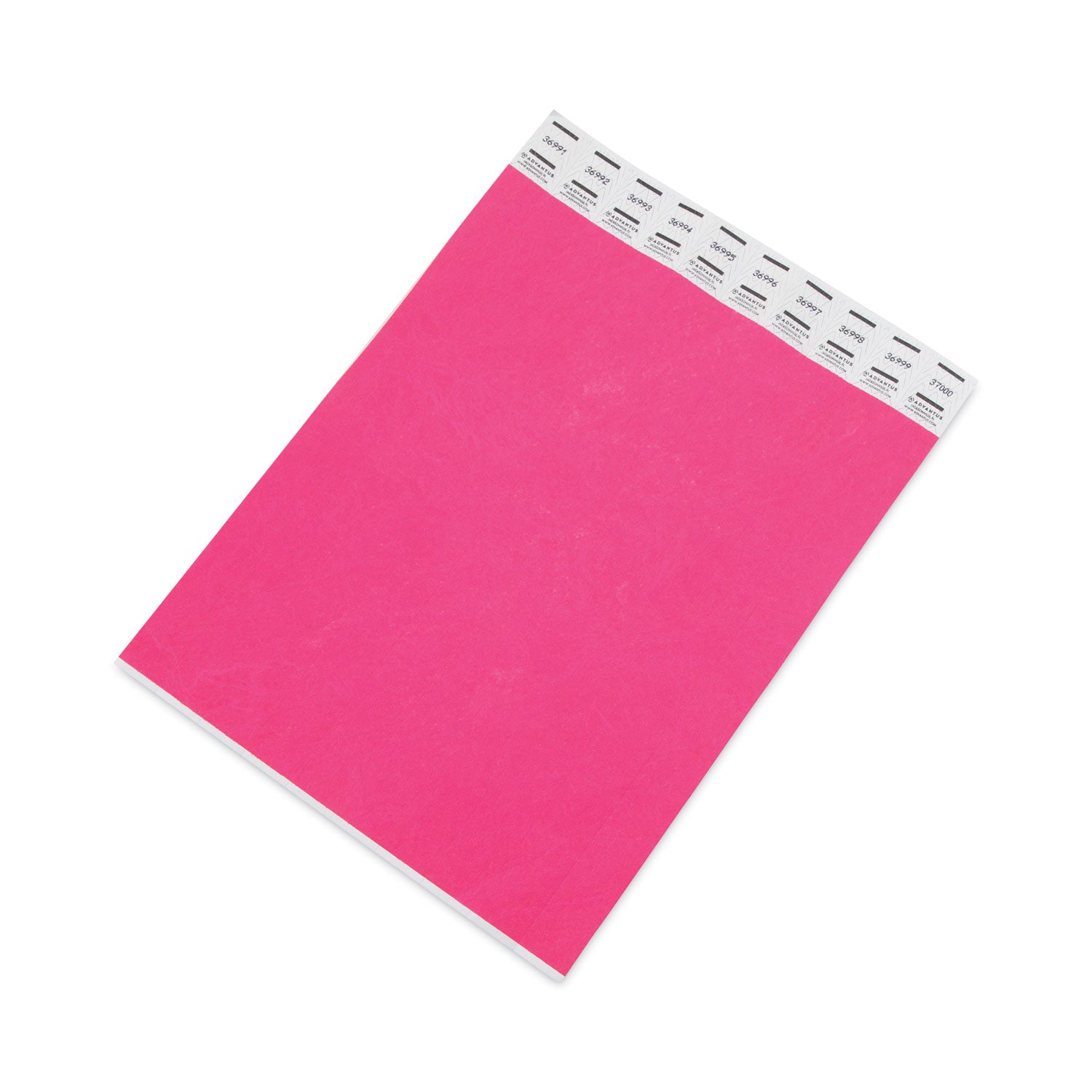 Advantus Sequentially Numbered Crowd Control Wristbands - 9.75