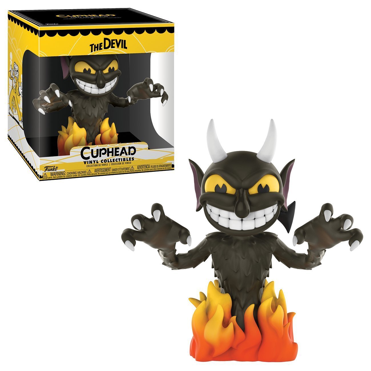 Funko Pop! The Devil Vinyl Figure - Cuphead Collectible Toy for Fans & Gamers | Perfect for Display, Gifts & Gaming Room Decor