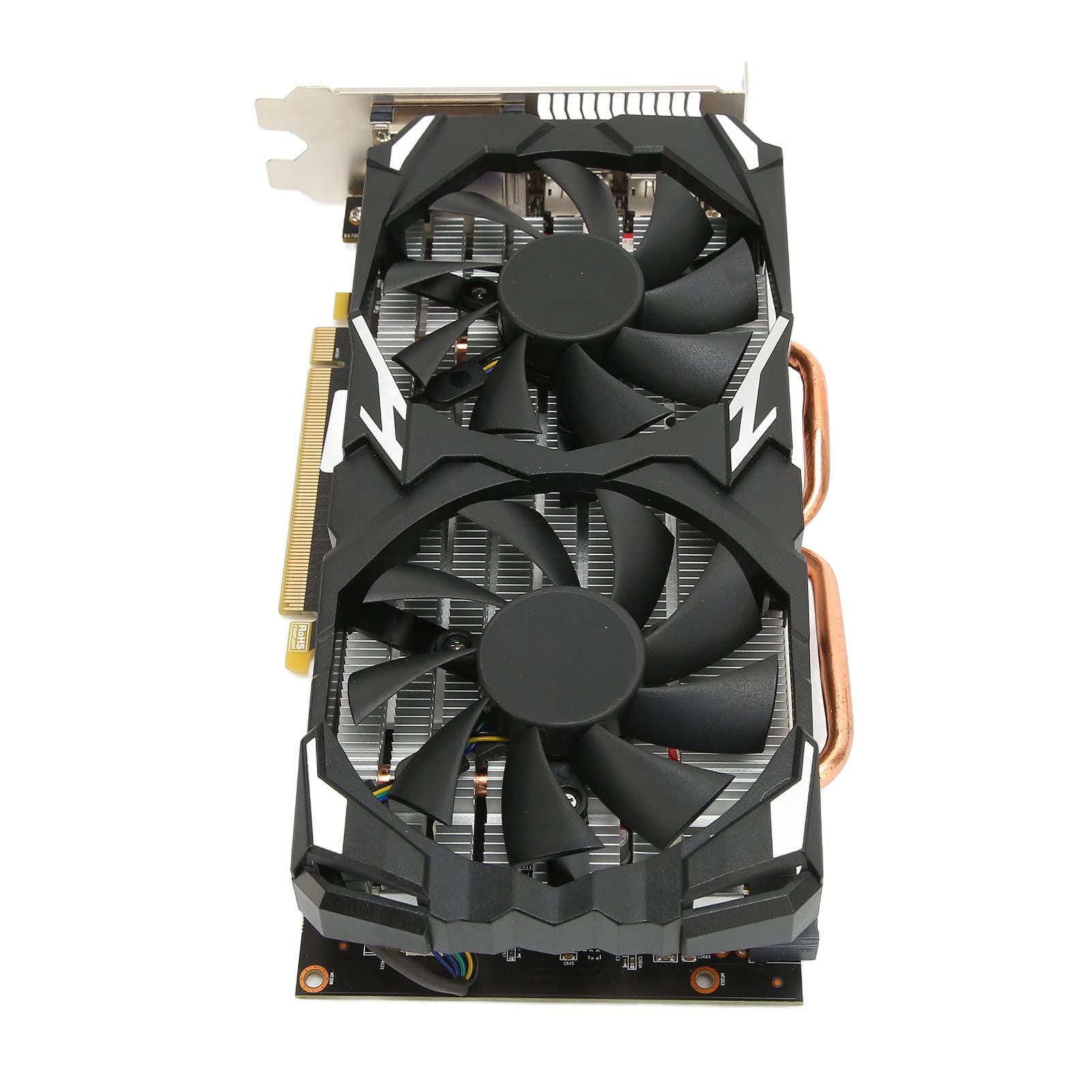 AMD Radeon RX 580 8GB GDDR5 256-bit Gaming Graphics Card - 2048SP Version with Triple Cooling Fans, HDMI/DVI, PCIe 3.0 - Ideal for 1080p/1440p Gaming, VR, Video Editing & Crypto Mining