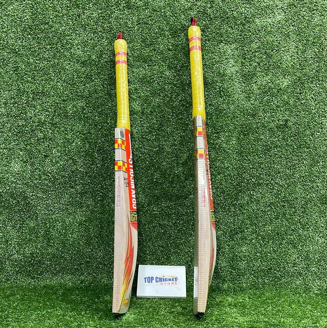 Gray Nicolls 2 Ignite English Willow Junior Cricket Bat - Premium Youth Cricket Equipment for Training & Matches