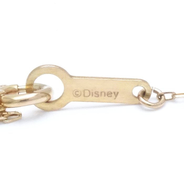 4℃ Disney Minnie Mouse Amethyst K18YG Necklace - Elegant 18K Gold-Plated Jewelry for Women | Perfect Gift for Birthday, Anniversary & Valentine's Day