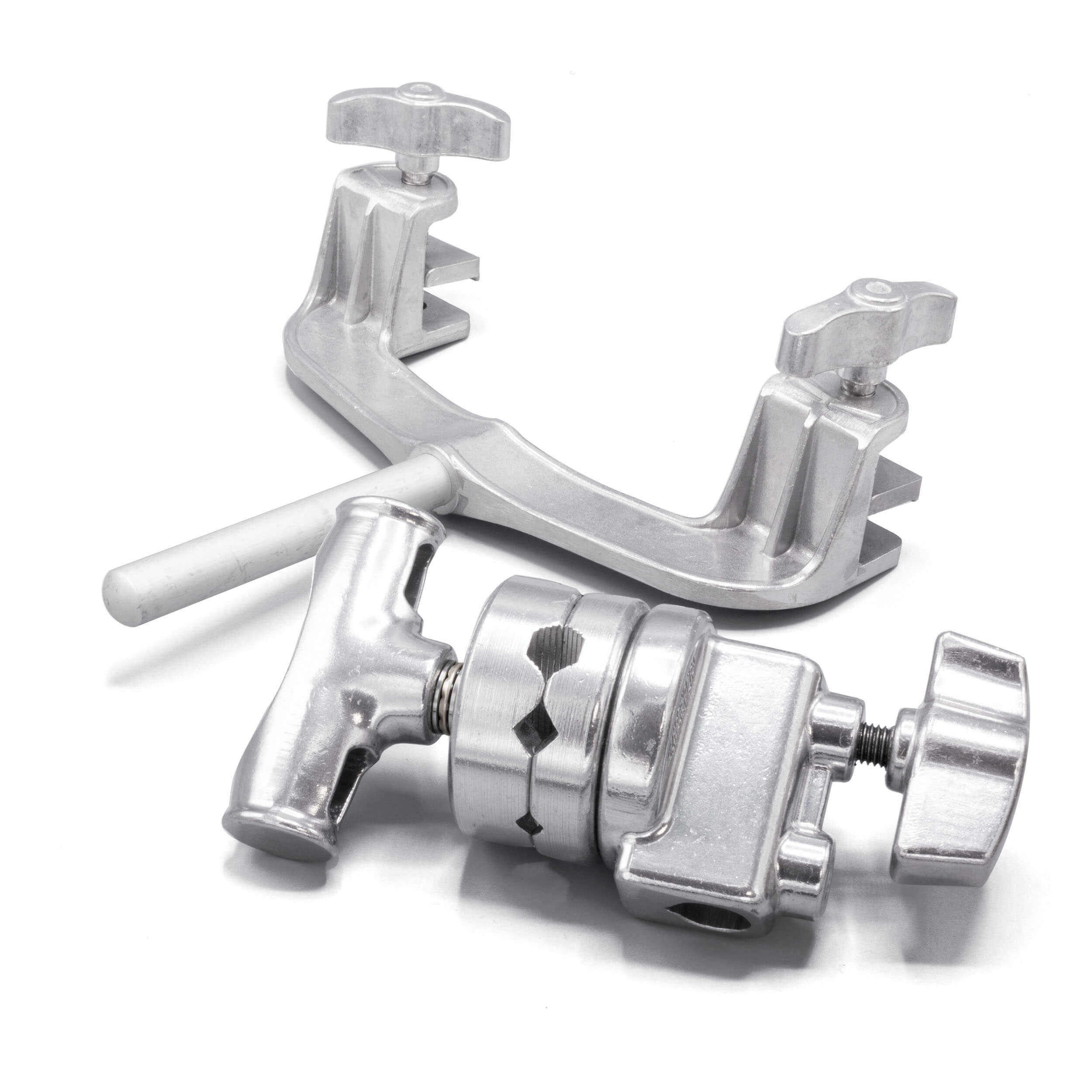 Heavy Duty Stainless Steel Super G Clamp with Non-Slip Grip Head - Perfect for Woodworking, Metalworking, and DIY Projects