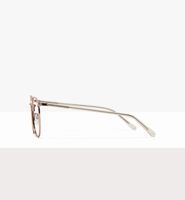 Stylish Romy Eyeglasses for Women & Men - Trendy Lightweight Glasses for Reading & Fashion - Perfect for Work, Driving & Everyday Wear