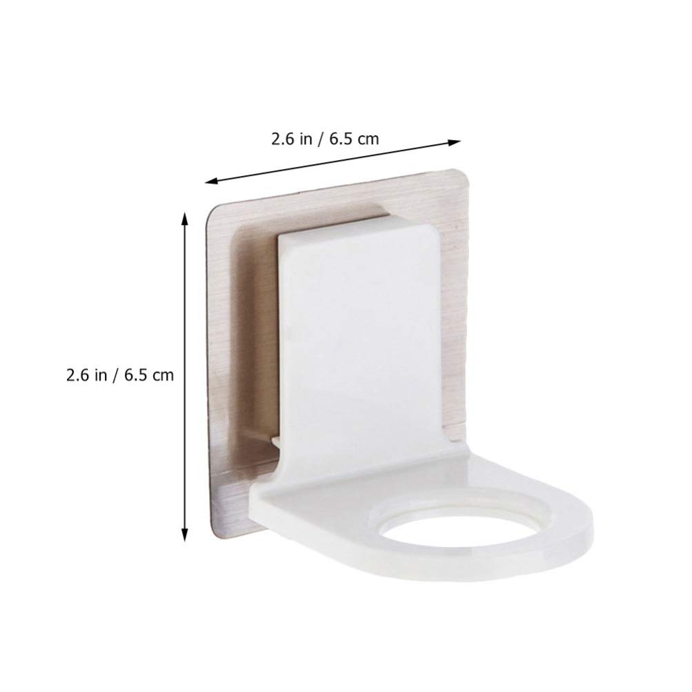 DOITOOL 10-Pack Shower Gel Holder Wall Mounted, Shampoo Soap Dispenser Shelf with Suction Hooks for Bathroom Organization - Perfect for Showers, Sinks, and Kitchen Use