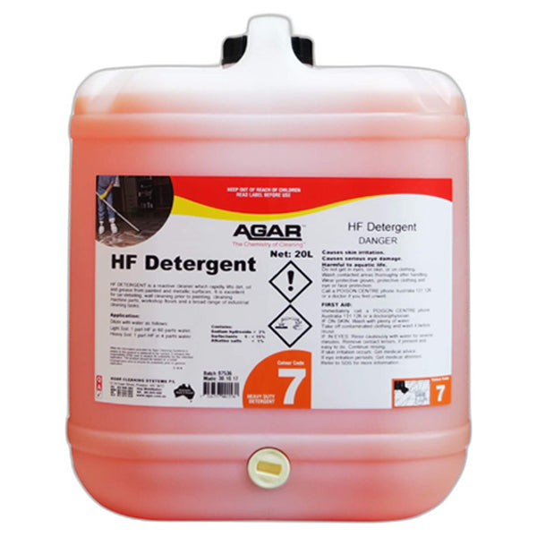 Agar HF Detergent for Painted & Metallic Surfaces - Safe Cleaning Solution for Cars, Motorcycles & Household Metal Items
