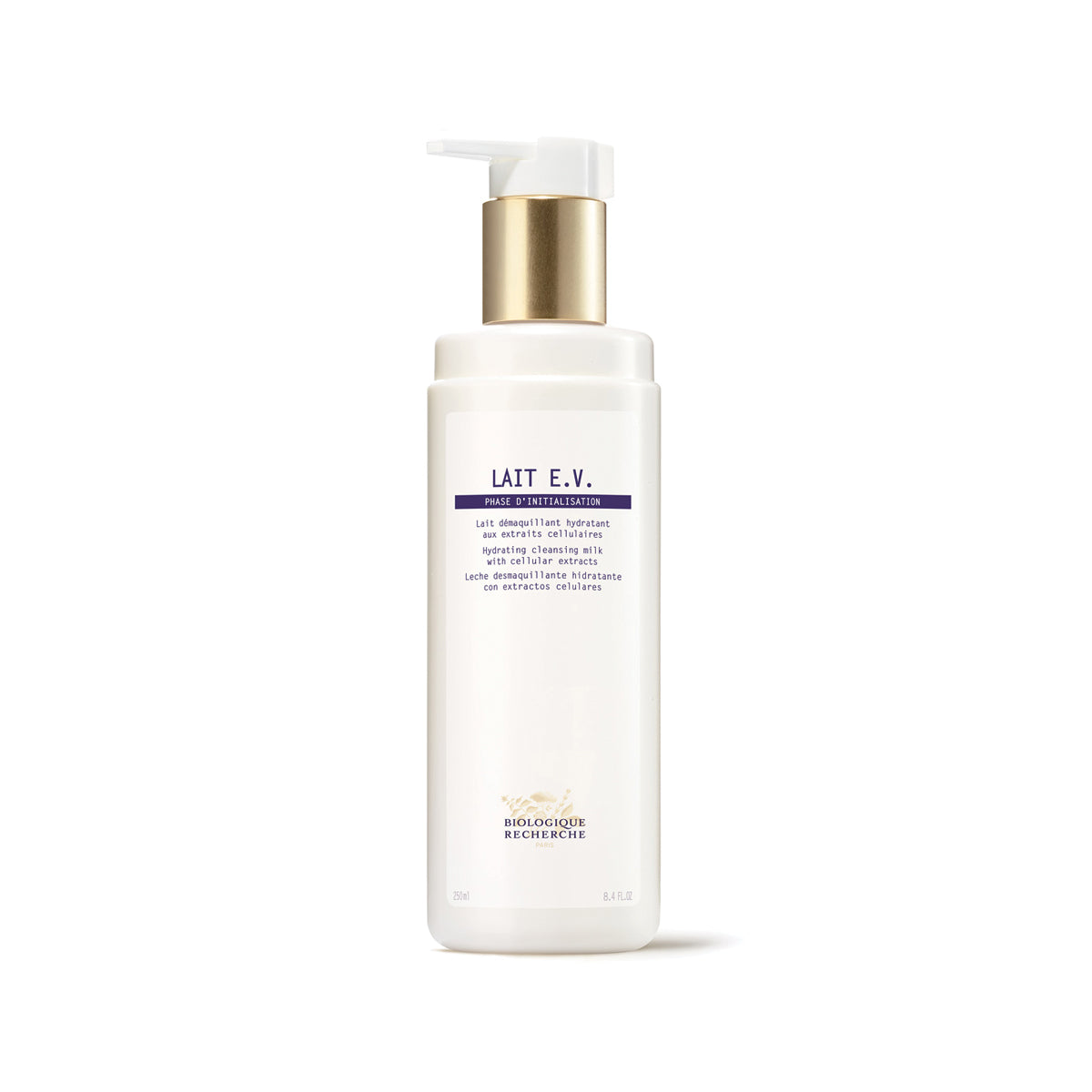 Biologique Recherche Lait E.V. Cleansing Milk - Gentle Face Wash for Sensitive Skin | Hydrating & Soothing Facial Cleanser | Perfect for Daily Skincare Routine & Makeup Removal
