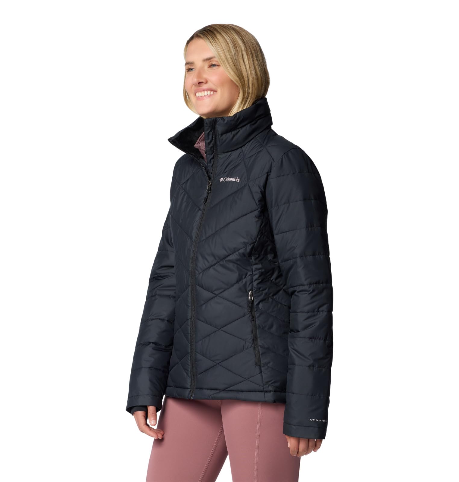 Columbia Women's Heavenly Jacket - Lightweight Hooded Waterproof Jacket for Hiking, Camping & Outdoor Activities | Windproof & Breathable Raincoat for Women