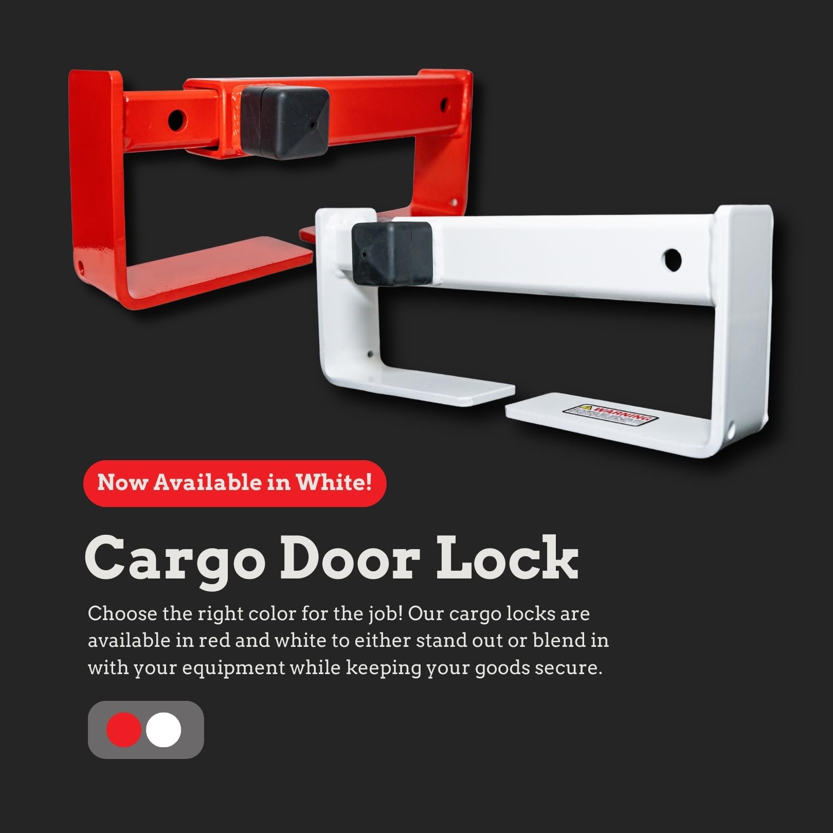 High Security Equipment Lock & Cargo Door Lock - Powder Coated Steel Semi Trailer Door Lock | Heavy Duty Truck Accessories & Trailer Security (Keyed Differently) | Ideal for Semi Trucks, Trailers, and Commercial Vehicle Protection